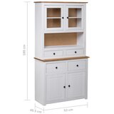  Visoka komoda bijela 93x40,5x180 cm borovina asortiman Panama | Eponuda.com