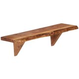 Maison Chic 2 kosi Stenske Police - Viseče police 60x20x18 cm trden akacijev les, (21793990) | Shoptok.si