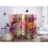 Artgeist Paravan Pastel Roses Ii, 5-Delni, Dvostranski | Shoptok.si