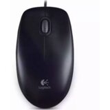 Logitech Optična miška B100 USB črna Cene