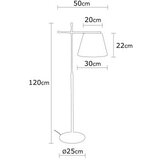 Opviq podna lampa assos n 715 us