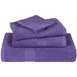 vidaXL Brisače 10 kos vijolična 100x200 cm 360 g/m² 100% bombaž | Shoptok.si