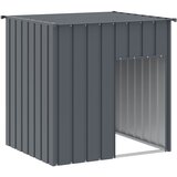  Kućica za pse s krovom antracit 110x103x109 cm pocinčani čelik | shoptok.hr