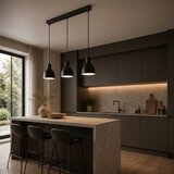Brilagi LED luster na sajli RIDDY 3xE27/60W/230V crna | Eponuda.com