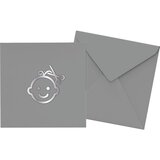 Dooky Luxury Memory Box Double Frame Handprint set za bebine otiske 1 kom | shoptok.hr