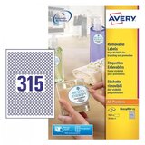 Avery Zweckform Etikete za označevanje, okrogle Ø 10 mm - L6019REV-25 | Shoptok.si