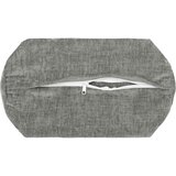  Presvlaka za jastuk 6 kom. HEERLEN Tamnosiva Ø 15 x 40 cm | shoptok.hr