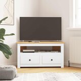  Kutni TV ormarić od borovine bijeli 93x49x49 cm Panama Range | shoptok.hr