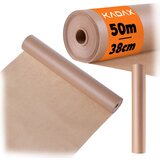 KADAX peki papir 50 m x 38 cm rjav silikonski premaz na obeh straneh velik zvitek, (5000358304) Cene