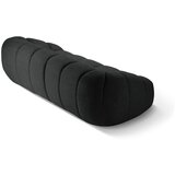 Micadoni Home Črna žametna sedežna garnitura 294 cm Diana – | Shoptok.si