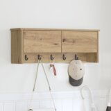vidaXL Nadwyčajna obešalnik za plašče artisan hrast 80 x 20 x 30 cm | Shoptok.si