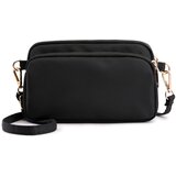INF Ženska najlonska torba čez telo, lahka in vodoodporna Black, (22068897) | Shoptok.si