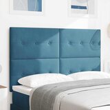  Uzglavlje Tamno plava 160 cm Baršun | shoptok.hr