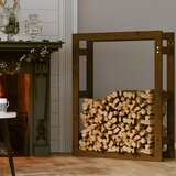  Stalak za drva za ogrjev boja meda 80 x 25 x 100 cm od borovine | Eponuda.ba