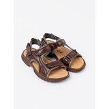 Shelvt Velcro sports sandals brown | Shoptok.si