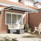  Povlačna tenda s polu-kasetom ručno upravljanje aluminijem | shoptok.hr