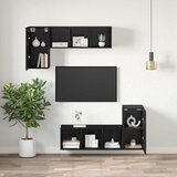 TV Kabinet za Zid Zidne 2 pcs Crni hrast 30,5 x 30 x 60 cm | Eponuda.ba