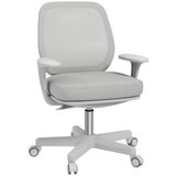 Nesta Ergonomski pisarniški stol, vrtljiv, nastavljiva višina, 55 x 48 x 82,5–94,5 cm, siv, (5000494003) | Shoptok.si