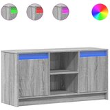 vidaXL TV ormarić s LED svjetlima boja hrasta 100x34x50 cm drveni | shoptok.hr