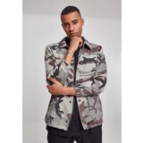 Urban Classics Camouflage cotton jacket gray camouflage