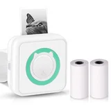 Home & Marker Mini prenosni pametni tiskalnik fotografij, brezžični Bluetooth termalni z 2 zvitkoma papirja za tiskanje za pametni telefon Android iOS MINIPRINT, (21297827)