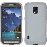  Gumijasti / gel etui S-Line za Samsung Galaxy S5 Active G870 - beli Cene
