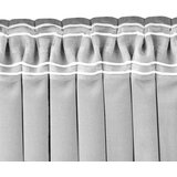  Curtain MILANA color indigo style classic dragon tape transparent 10 cm with fringe 3 cm chenille 420x300 HOMEDE | shoptok.hr