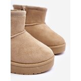 Big Star Children's Insulated Zip Boots Beige | shoptok.hr