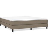 Maison Chic Box spring postelja - Vzmetna postelja z vzmetnico taupe 180x200 cm blago SL14535, (21884567) | Shoptok.si