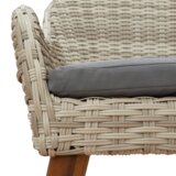  Blagovaonski set 5 pcs Svijetlo siva i crna L | shoptok.hr
