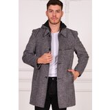 Dewberry PLT8335 MEN'S COAT-DIAGONAL GREY | shoptok.hr
