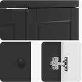  Set namještaja za kupaonicu Crna 78,5 x 37,5 x 81 cm | shoptok.hr