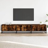 TV ormarić boja dimljenog hrasta 210x35x41 cm konstruirano drvo | shoptok.hr