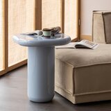 WOOOD Stranska mizica v sijajnem dekorju 50x50 cm Zava – | Shoptok.si