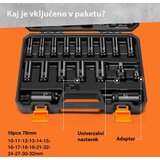Vonhaus Set od 40 Uticnih Nasadnih Kljuceva 3500318 | shoptok.hr