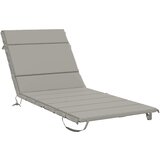  Jastučić za ležaljku GEMERT 100% poliester Siva 200 x 90 x 3 cm Slike