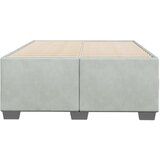 Okvir za krevet bez madraca svjetlosivi 120x190 cm baršunasti | shoptok.hr