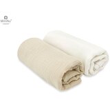 MimiNu set od dvije pamučne muslin tetrice (dupla gaza) 30x30 cm Cijene