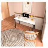 Hanah home viva - 110 x 55 - black, white blackwhite study desk | ePonuda.com