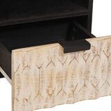 TV ormar Finš bijelog pranja 70 x 33 x 46 cm Čvrsto drvo manga | Eponuda.ba