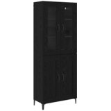  Highboard Crni hrast 69,5 x 34 x 180 cm Konstruirano drvo | shoptok.hr