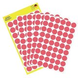 Avery Zweckform Etikete zweckform okrogle fi-12mm - 3147 rdeče neon, (21290240) Cene