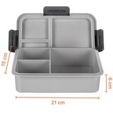 Zopa Lunch Box 1120 ml – kutija za obrok s 3 pretinca Dino | shoptok.hr
