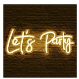 Neon LED svjetiljka "Let's party" FM-WN60 | shoptok.hr