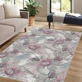 Mila Home Ljubičasti/sivi perivi tepih 160x230 cm Dusty Flowers – | shoptok.hr