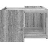  Klubska miza Siva Sonoma 50,5 x 50 x 33 cm Inženirski les, (5000295509) | Shoptok.si