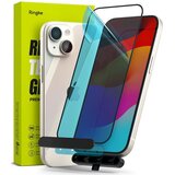 Ringke Cover Display ID Glass kaljeno steklo za iPhone 15 – črno Cene