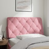  Jastuk za uzglavlje ružičasti 100 cm baršunasti | Eponuda.com