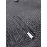 Ombre Fitted elegant men's structured knit vest - graphite | Shoptok.si