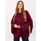 Factory Price Blouse-IT-BZ-21695.10-burgundy | Shoptok.si